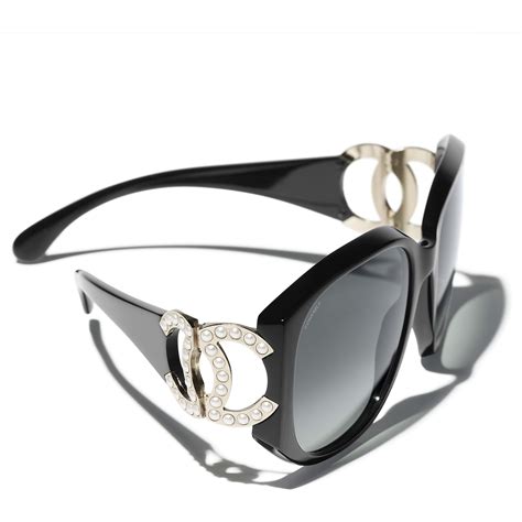 chanel pearl c501|CHANEL Sunglasses: Square Sunglasses, acetate & imitation .